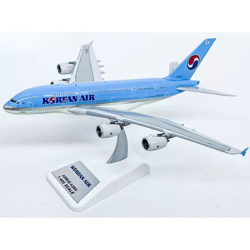 Aviation400 Korean Air Airbus A380 HL7621 (detachable gear) 1/400 Aircraft Scale Model