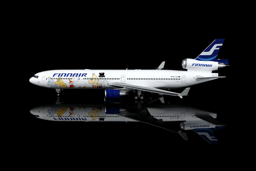 SQ Wings Finnair McDonnell Douglas MD-11 OH-LGF "Moomins" livery 1/200 Aircraft Scale Model