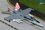 GeminiJets USMC F/A-18C 165214 VMFA-312 US Flag Design 1/72 Aircraft Scale Model