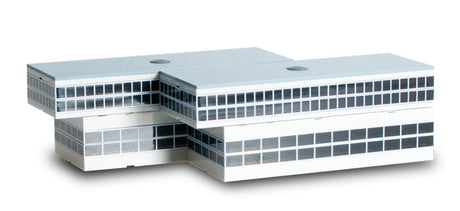 Herpa Airport building: 2 Departure halls with recess 1/500 Scale
