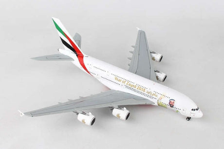 GeminiJets Emirates Airbus A380 'Sheik Zayed' 1/400 GJUAE1747
