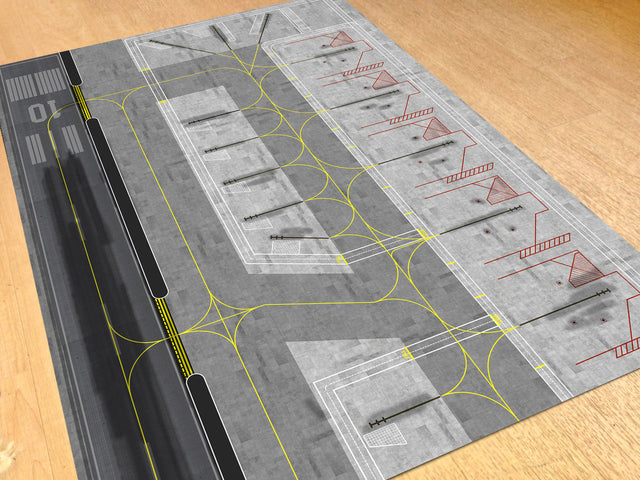 AMS 1/400 & 1/500 Scale Paper Airport Mat