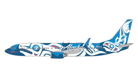 GeminiJets Alaska Airlines B737-800S N559As "Xaat Kwaani"/"Salmon People" 1/400 GJASA2213