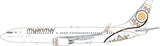 Phoenix Myanmar National Airlines Boeing 737-800 XY-ALG 1/400 Aircraft Scale Model
