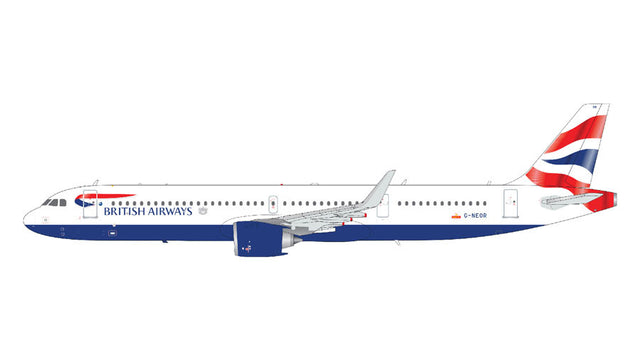 GeminiJets British Airways Airbus A321Neo G-NEOR 1/200 Scale