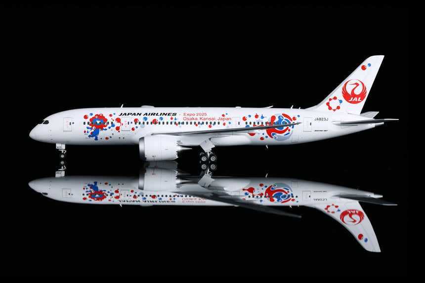 SQ Wings JAL "Expo 2025 Osaka" Boeing B787-8 JA823J 1/200 Aircraft Scale Model
