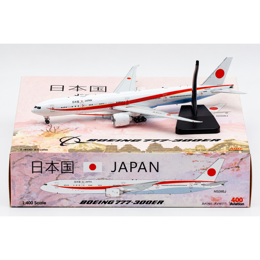 Aviation400 Japan Air Self-Defense Force Boeing 777-300/ER N509BJ 1/400 Scale