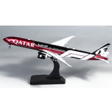 Aviation400 Qatar Airways Boeing 777-3DZER A7-BEG (detachable gear) 1/400 Aircraft Scale Model
