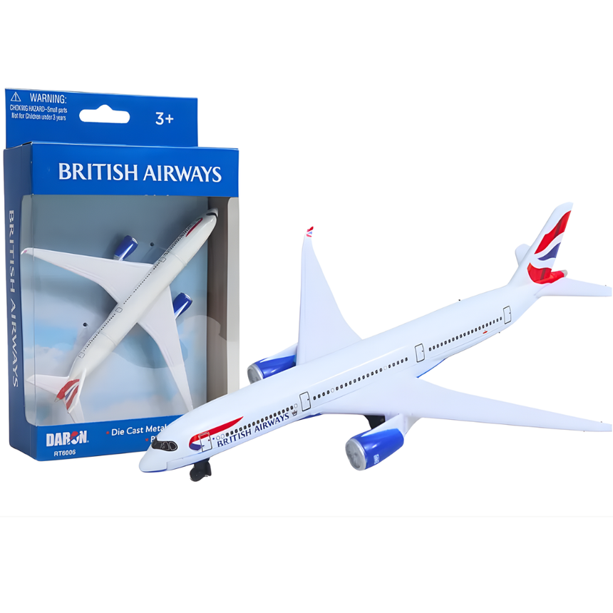 British Airways Airbus A350 Single Diecast Airplane Model Toy