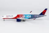 NG Models Delta Air Lines Airbus A350-900 N531DN TEAM USA #3; (Ultimate) 1/400 Aircraft Scale Model