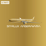 NG Models Starlux Airlines Airbus A350-1000 B-58554 (Airsorayama Golden; Luxurious packaging) Ultimate 1/400 Aircraft Scale Model
