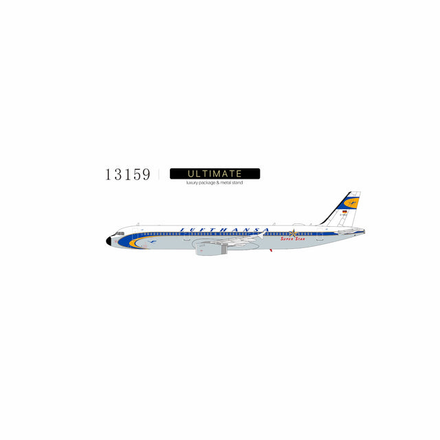 NG Models Lufthansa (Super Star heritage livery) Airbus A321-200 D-AISZ (ULTIMATE) 1/400 Aircraft Scale Model