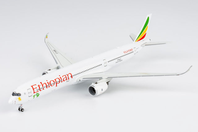 NG Models Ethiopian Airlines Airbus A350-1000 ET-BAW ("1st A350-1000 in Africa" sticker) 1/400 Aircraft Scale Model