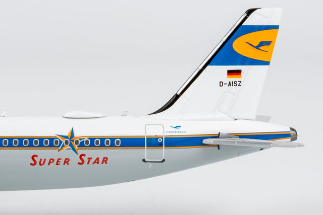NG Models Lufthansa Airbus A321-200 D-AISZ (Super Star heritage livery) (ULTIMATE) 1/400 Aircraft Scale Model
