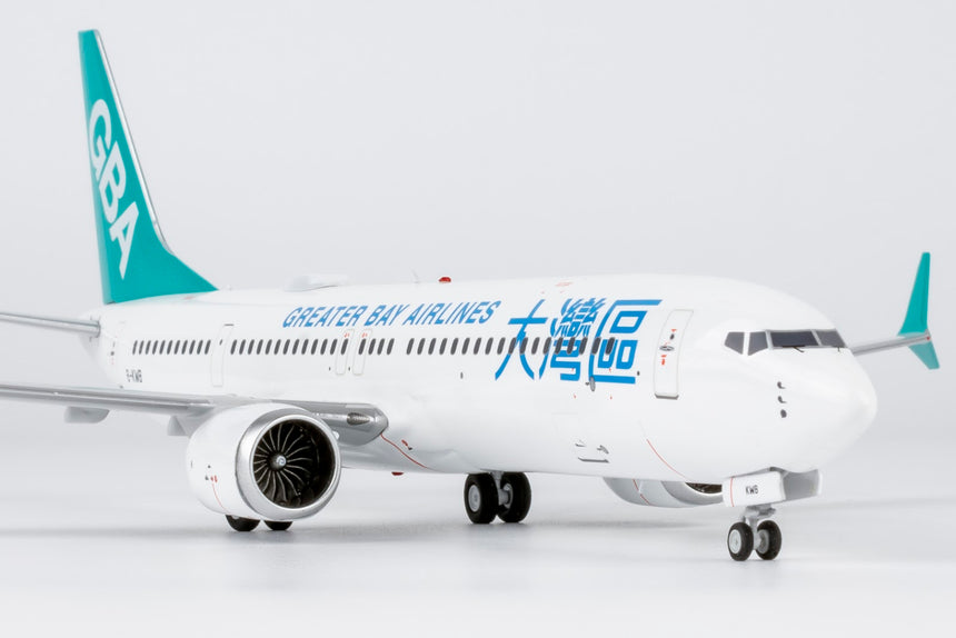 NG Models Greater Bay Airlines Boeing 737 MAX 9 B-KWB 1/200 Aircraft Scale Model