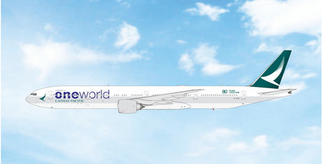 Phoenix Cathay Pacific Boeing B777-300ER B-KQN Oneworld 80 Years Together 1/400 Aircraft Scale Model