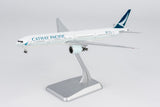 NG Models Cathay Pacific Airways Boeing 777-300ER B-KPO (large titles; "80 Years Together" sticker) Ultimate 1/400 Aircraft Scale Model
