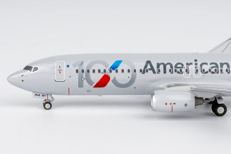NG Models American Airlines Boeing 737-800 N840NN (100th Anniversary) Ultimate 1/400 Aircraft Scale Model