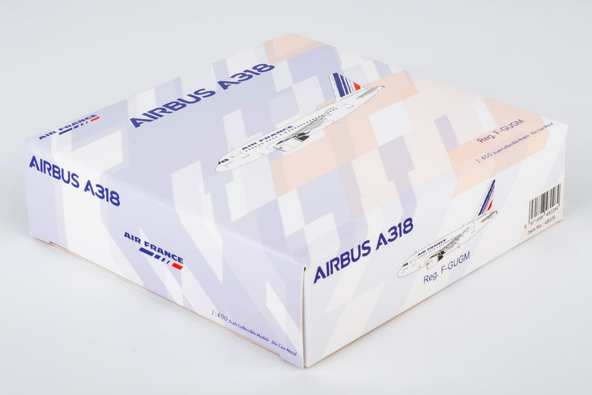 NG Models Air France Airbus A318-100 F-GUGM o/c 1/400 Aircraft Scale Model