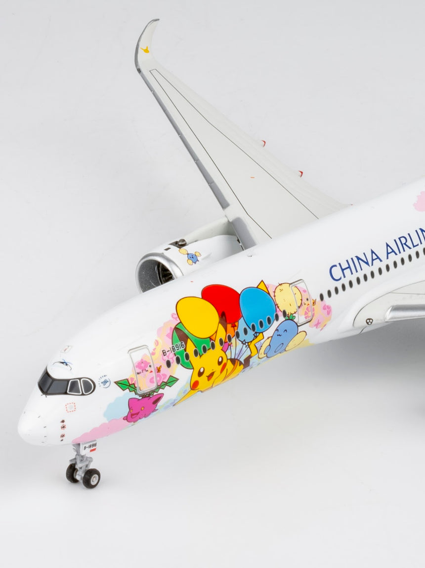 NG Models China Airlines Airbus A350-900 B-18916 Jet CI #2 1/400 Aircraft Scale Model