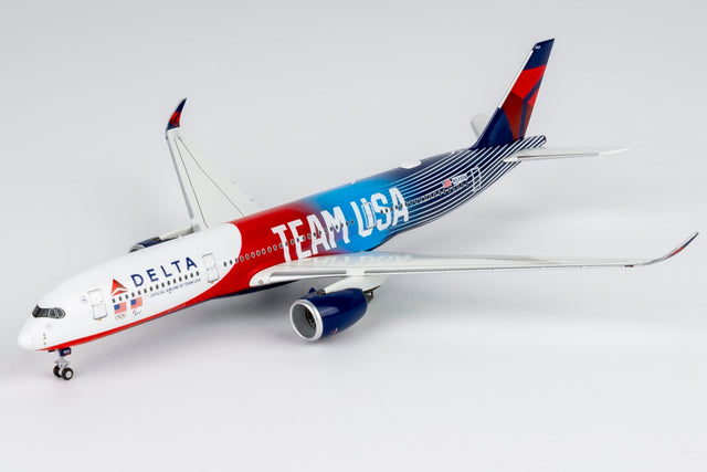 NG Models Delta Air Lines Airbus A350-900 N531DN TEAM USA #3 1/400 Aircraft Scale Model