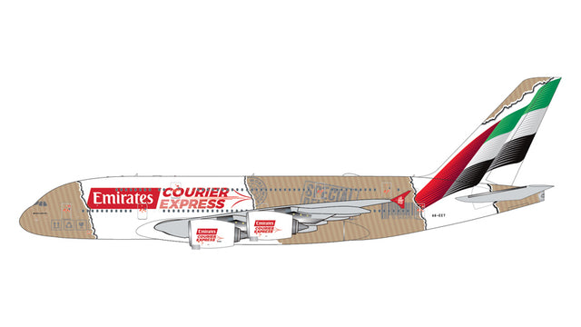 GeminiJets Emirates Airbus A380 A6-EET Courier Express 1/400