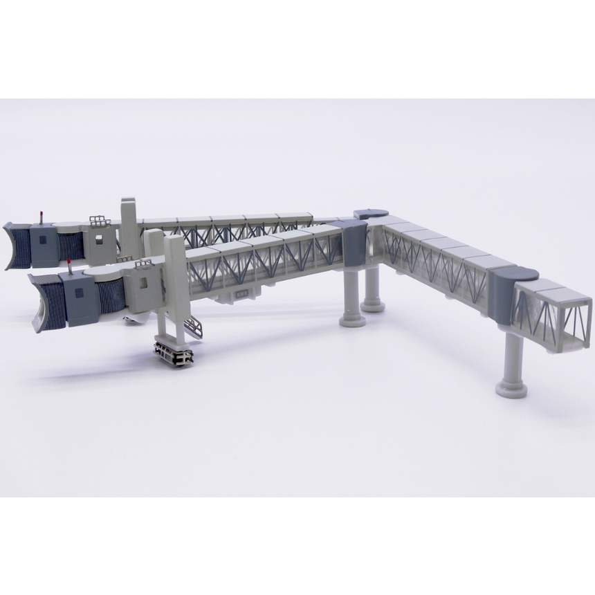 JC Wings Air Passenger Bridge B747 (Transparent) 1/400 Scale Model Accessory