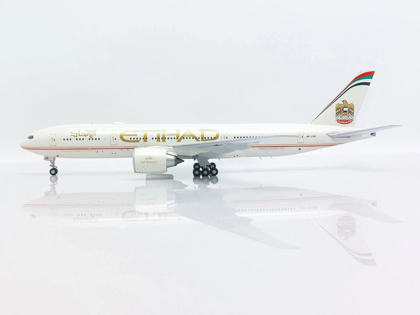 JC Wings Etihad Airways Boeing 777-200LR (A6-LRB) 1/200 Aircraft Scale Model