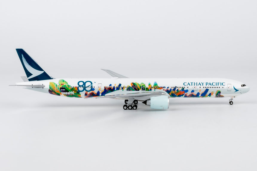 NG Models Cathay Pacific Airways Boeing 777-300ER B-KQU (The Spirit of HongKong - West Kowloon Cultural District) 1/400 Aircraft Scale Model