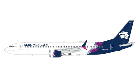 GeminiJets Aeroméxico Boeing B737 MAX 9 N804AM New Livery 1/200 Aircraft Scale Model