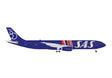 Herpa SAS Scandinavian Airlines Airbus A330-300 80 Years 1/500 Aircraft Scale Model