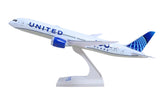 SkyMarks United Airlines Boeing 787-9 100 Years Livery 1/200 Aircraft Scale Model