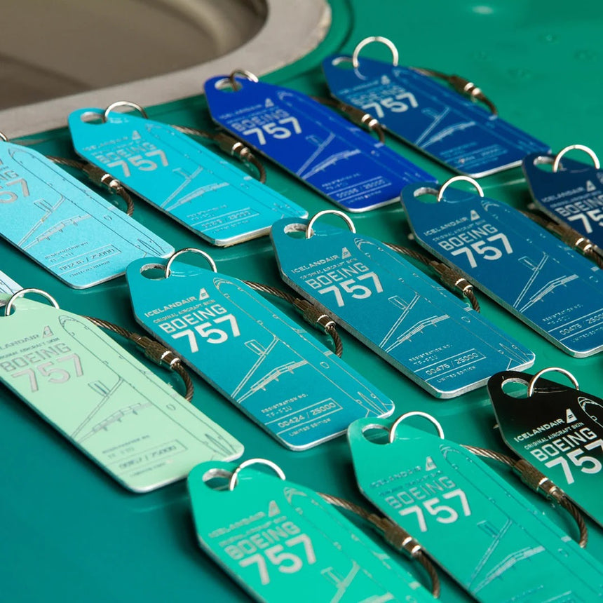 AviationTag Icelandair Boeing 757 - TF-FIU Light Green