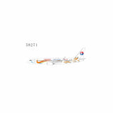NG Models China Eastern Airlines Boeing 737-800 B-5796 (Yunnan Peacock orange livery, 2013-2016) 1/400 Aircraft Scale Model