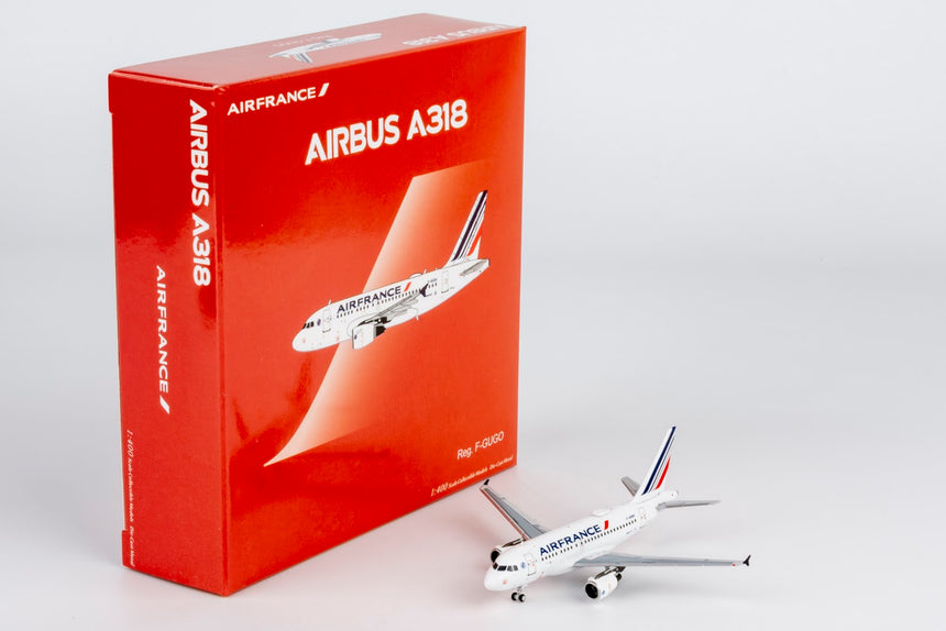NG Models Air France Airbus A318-100 F-GUGO (revised modern livery) 1/400 Aircraft Scale Model