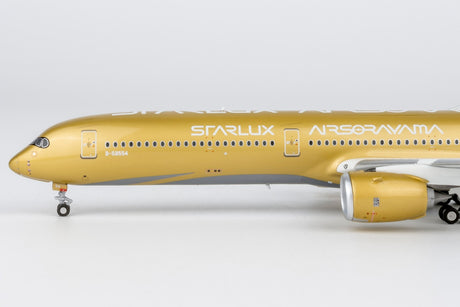 NG Models Starlux Airlines Airbus A350-1000 B-58554 (Airsorayama Golden) Ultimate 1/400 Aircraft Scale Model