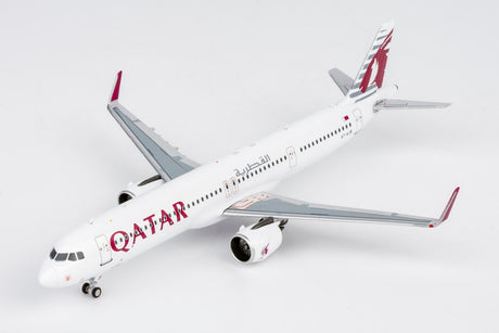 NG Models Qatar Airways Airbus A321neo A7-AJB Qatar's first neo 1/400 Aircraft Scale Model