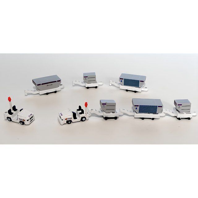 Fantasy Wings Cargo Set (Thai Airways) 1/400 Scale Model Accessory