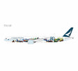 NG Models Cathay Pacific Airways Boeing 777-300ER B-KQU (The Spirit of HongKong - West Kowloon Cultural District) 1/400 Aircraft Scale Model