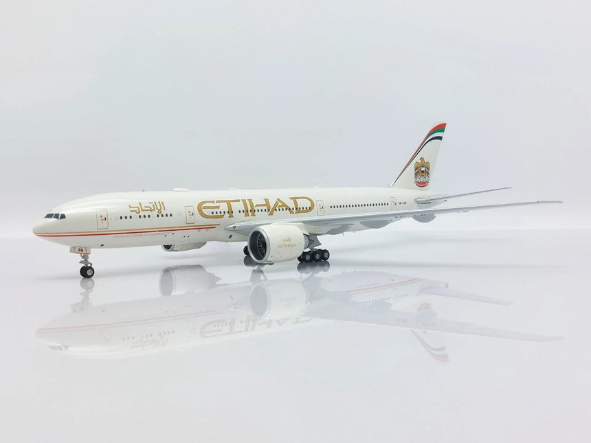 JC Wings Etihad Airways Boeing 777-200LR (A6-LRB) 1/200 Aircraft Scale Model
