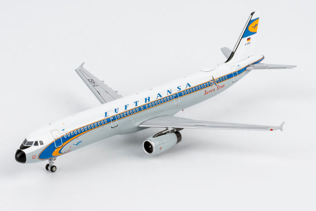 NG Models Lufthansa Airbus A321-200 D-AISZ (Super Star heritage livery) 1/400 Aircraft Scale Model