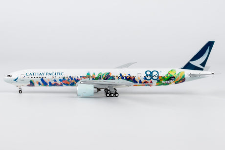 NG Models Cathay Pacific Airways Boeing 777-300ER B-KQU (The Spirit of HongKong - West Kowloon Cultural District) 1/400 Aircraft Scale Model