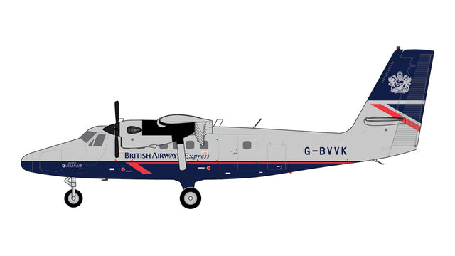 GeminiJets British Airways Express DHC-6-300 Twin Otter G-BVVK Landor Livery 1/200 Aircraft Scale Model