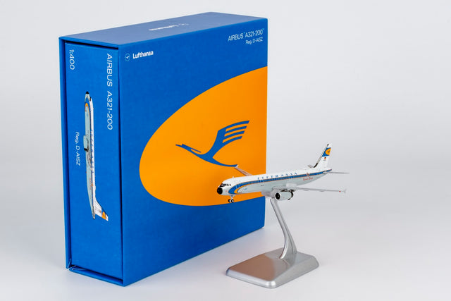 NG Models Lufthansa Airbus A321-200 D-AISZ (Super Star heritage livery) (ULTIMATE) 1/400 Aircraft Scale Model