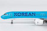 NG Models Korean Air Airbus A321neo HL8712 1/400 Aircraft Scale Model