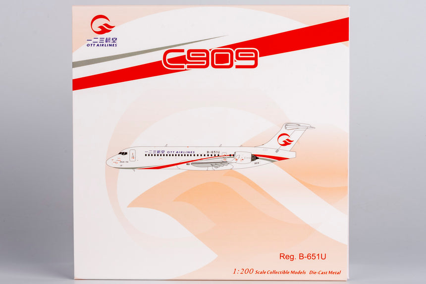 NG Models OTT Airlines COMAC C909(ARJ21-700) B-651U 1/200 Scale