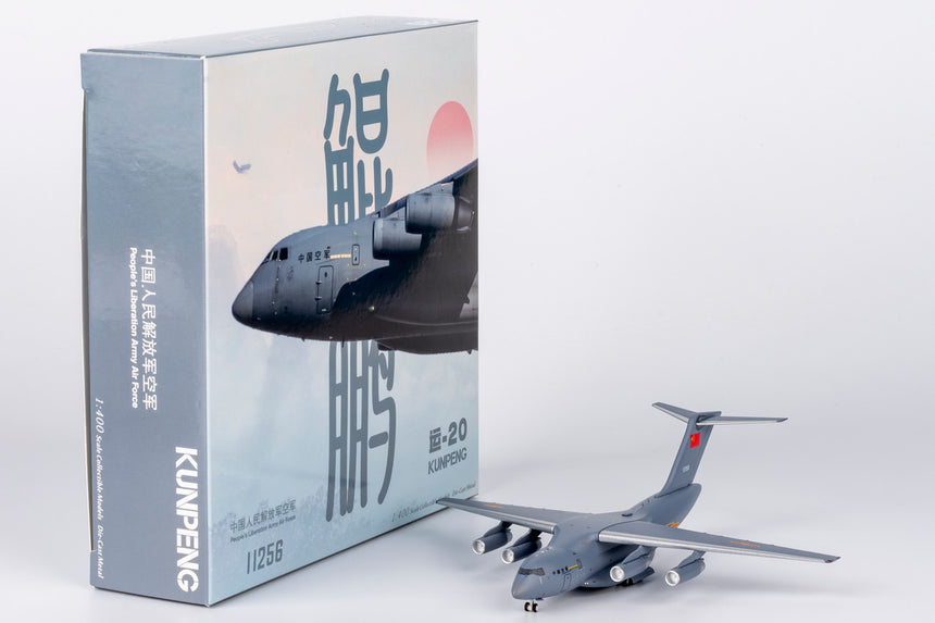 NG Models PLA Air Force "Low Viz Livery with National Flag" Y-20 11256 1/400 Aircraft Scale Model