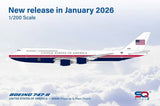 SQ Wings UNITED STATES OF AMERICA Air Force One Boeing B747-8 30000 1/200 Aircraft Scale Model