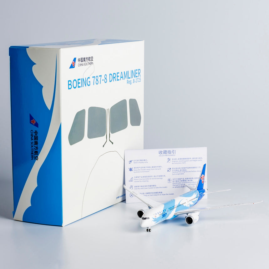 NG Models China Southern Airlines "equipped with Rolls-Royce engines" Boeing 787-8 Dreamliner B-2725 1/400 Scale