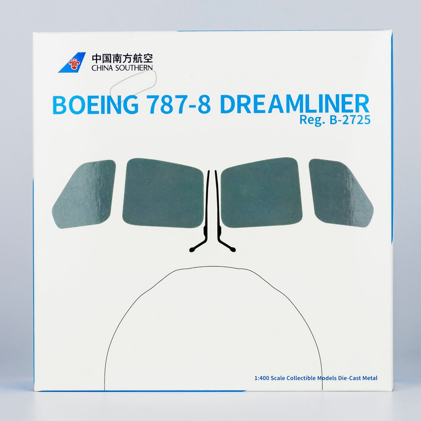 NG Models China Southern Airlines "equipped with Rolls-Royce engines" Boeing 787-8 Dreamliner B-2725 1/400 Scale